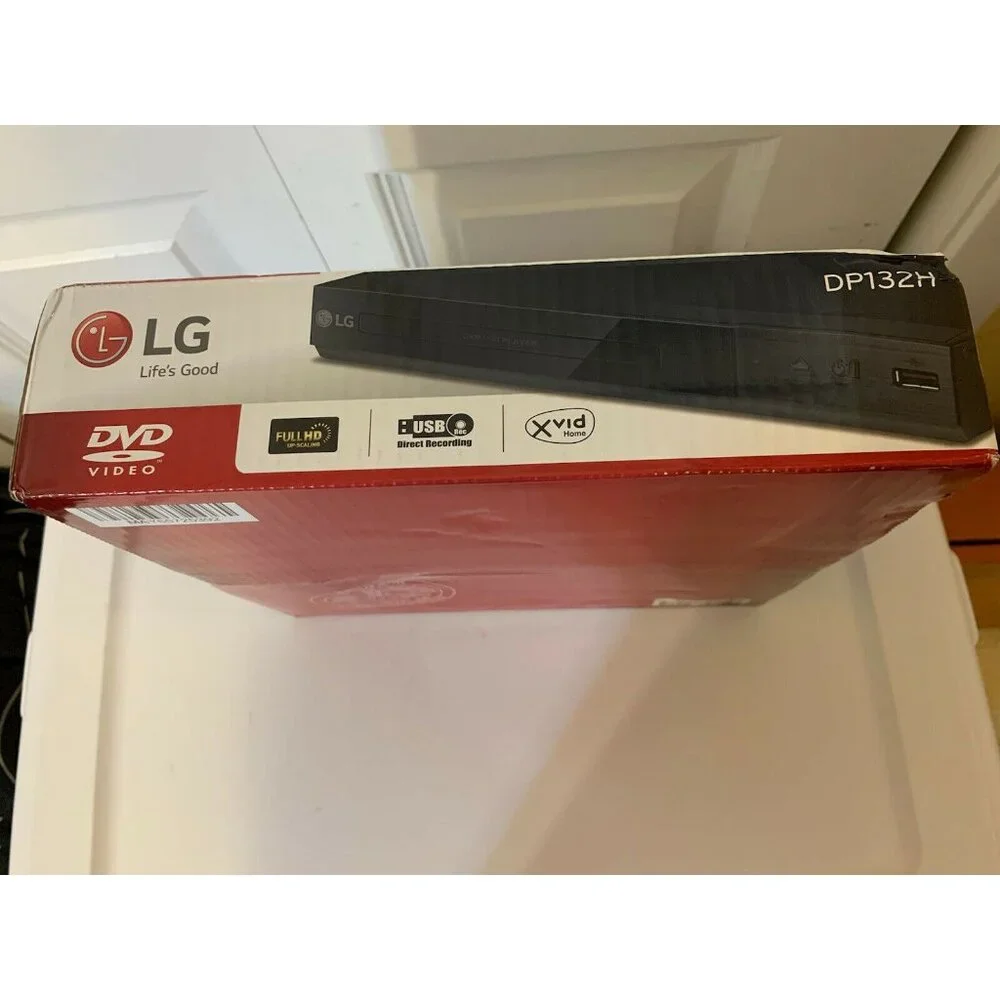 New LG DVD Player DP132H HDMI Full HD Up-Scaling USB Direct‎ Recording